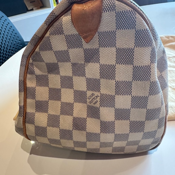 Louis Vuitton Speedy 30 in Damier Azur - Picture 7 of 10